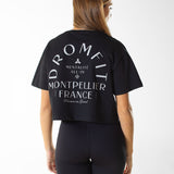 T-shirt Femme Crop top | Cicero | Black