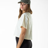 T-shirt Femme Crop top | Cicero | Light Vanilla