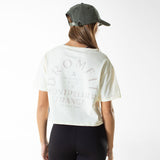 T-shirt Femme Crop top | Cicero | Light Vanilla
