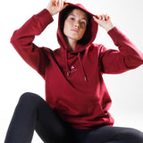 Sweat à capuche Unisexe | ALL-IN | Burgundy