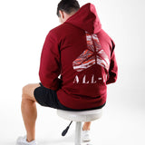 Sweat à capuche Unisexe | ALL-IN | Burgundy