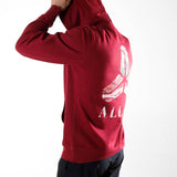 Sweat à capuche Unisexe | ALL-IN | Burgundy