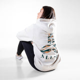 Sweat à capuche Unisexe | ALL-IN | White Fleck
