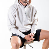Sweat à capuche Unisexe | ALL-IN | White Fleck