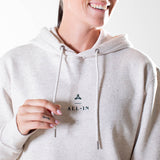 Sweat à capuche Unisexe | ALL-IN | White Fleck