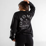 T-shirt Heavy manches longues Unisexe | Cicero | Black
