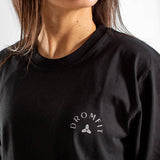 T-shirt Heavy manches longues Unisexe | Cicero | Black