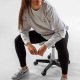 T-shirt Heavy manches longues Unisexe | Cicero | Cool heather Grey
