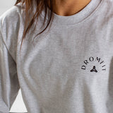 T-shirt Heavy manches longues Unisexe | Cicero | Cool heather Grey