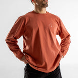 T-shirt Heavy manches longues Unisexe | Cicero | Heritage brown