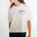 T-Shirt Femme Light crop & Oversize | Natural raw | University