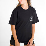 T-shirt Unisexe Light Oversize | Trust the process | Black