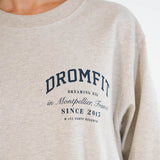 T-Shirt Heavy Oversize Unisexe | Heather Haze | University