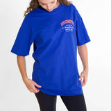 T-Shirt Heavy Oversize Unisexe | Worker Blue | University