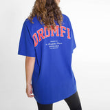 T-Shirt Heavy Oversize Unisexe | Worker Blue | University