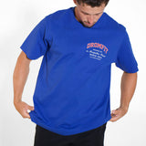 T-Shirt Heavy Oversize Unisexe | Worker Blue | University