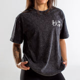 T-Shirt Oversize Unisexe Washed | MJOLLNIR | Black