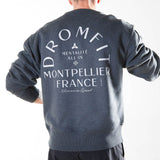 Sweat col rond Unisexe Oversize | Cicero | Dark Grey