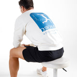 Sweat col rond Unisexe | Weightlifting club | Ecru