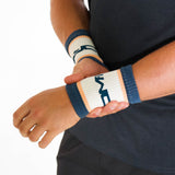 Serre-poignets anti transpiration | White & Ocean