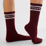 Paire de chaussette unisexe | Burgundy