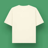 T-Shirt Oversize Léger Unisexe | Sound Of Silence | Cream