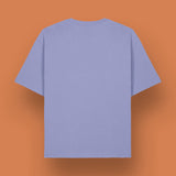 T-Shirt Oversize Léger Unisexe | Sound Of Silence | Violet