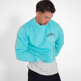 Sweat col rond Unisexe | Pool blue | University