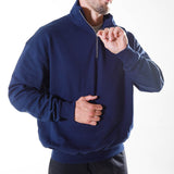 Sweat unisexe quart-zip | ALL-IN | Navy