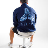 Sweat unisexe quart-zip | ALL-IN | Navy