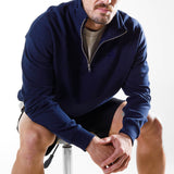 Sweat unisexe quart-zip | ALL-IN | Navy