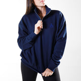 Sweat unisexe quart-zip | ALL-IN | Navy