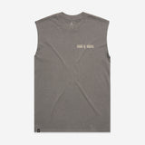 TankTop Faded Grey | Sound Of Silence | DROMFIT