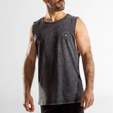 Tank Unisexe wide open | Cicero | Black stone