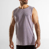 Tank Unisexe wide open | Cicero | Orchid stone