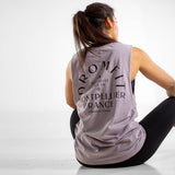 Tank Unisexe wide open | Cicero | Orchid stone