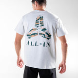 T-shirt Unisexe Premium Essentials | ALL-IN | White fleck