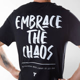 T-shirt Unisexe Light Oversize | Embrace the chaos | Black