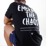 T-shirt Unisexe Light Oversize | Embrace the chaos | Black