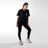 T-shirt Unisexe Light Oversize | Embrace the chaos | Black