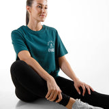 T-shirt Unisexe Light Oversize | Embrace the chaos | Glazed Green