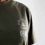 T-shirt Unisexe Light Oversize | Embrace the chaos | Kaki