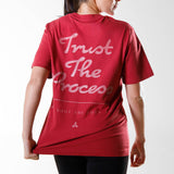 T-shirt Unisexe Light Oversize | Trust the process | Terre rouge