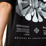T-shirt Oversize | Black | Push your limits