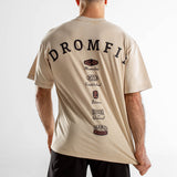 T-Shirt Oversize unisexe | Route 66 | Sand Washed