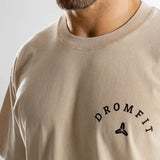 T-Shirt Oversize unisexe | Route 66 | Sand Washed