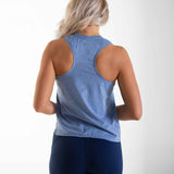 Débardeur | Heather Blue | Clásico DROMFit