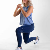 Débardeur | Heather Blue | Clásico DROMFit