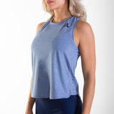 Débardeur | Heather Blue | Clásico DROMFit