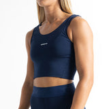 Débardeur court | Navy | Essentials DROMFit